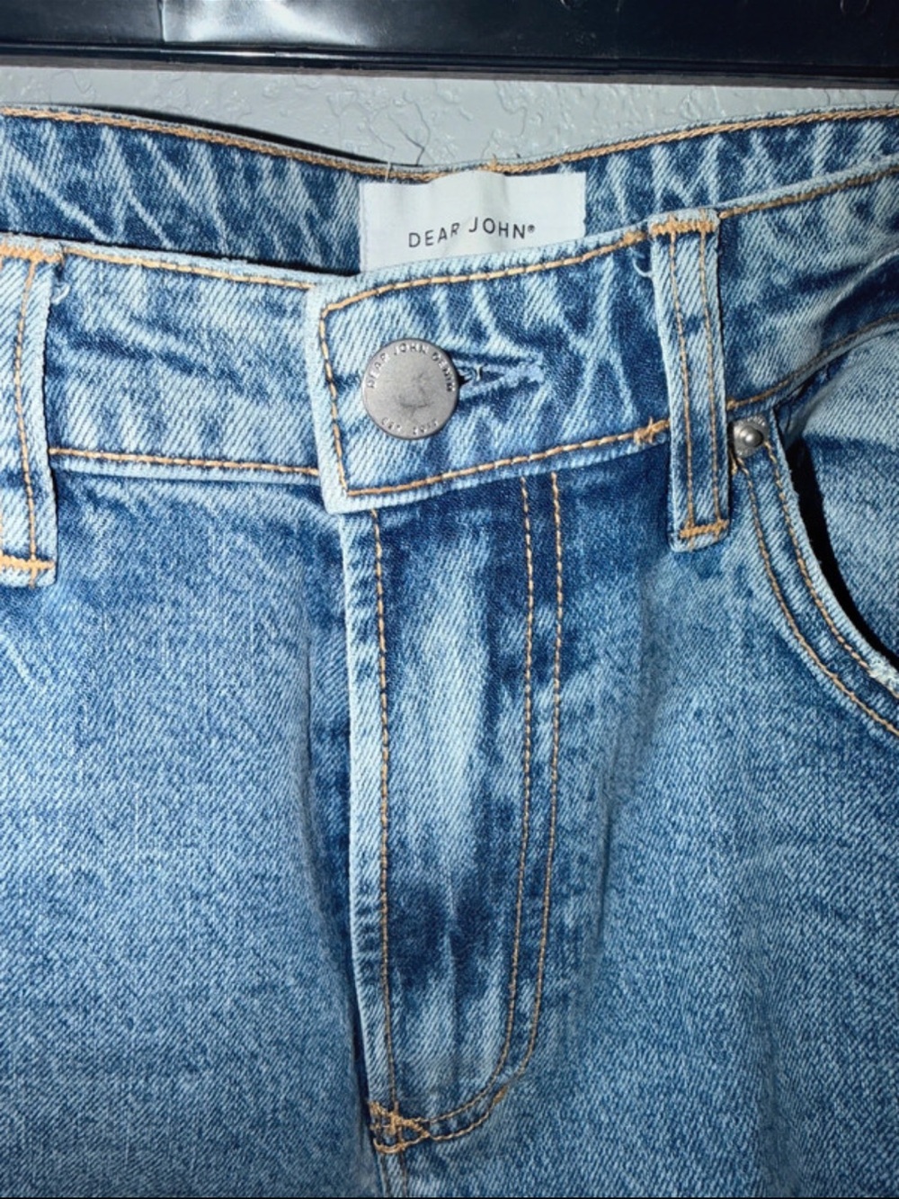 Dear John Size 29 Riverton Light Wash Straight Leg Jeans - Picture 4 of 11